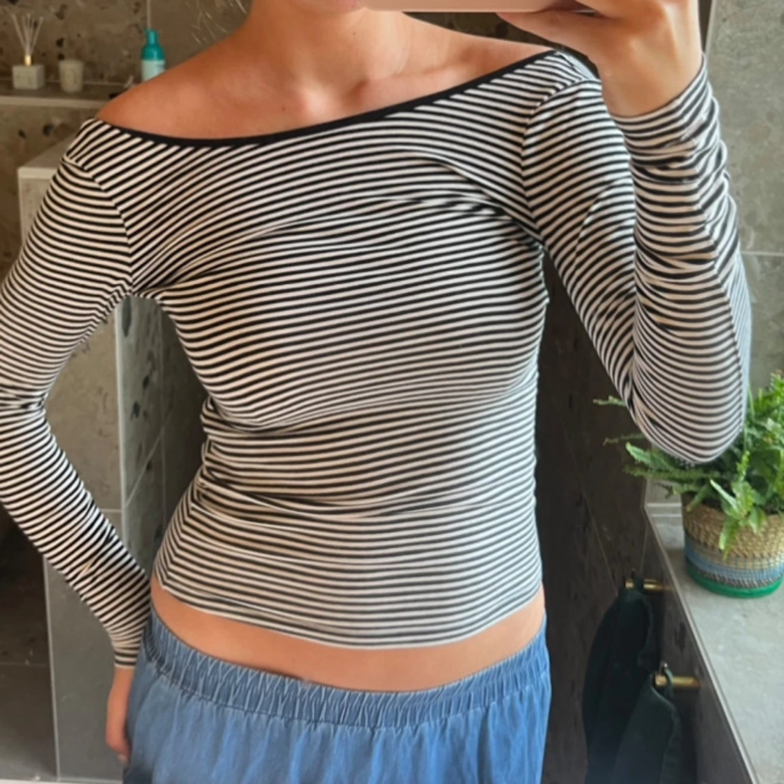 Randig långärmad  - 1