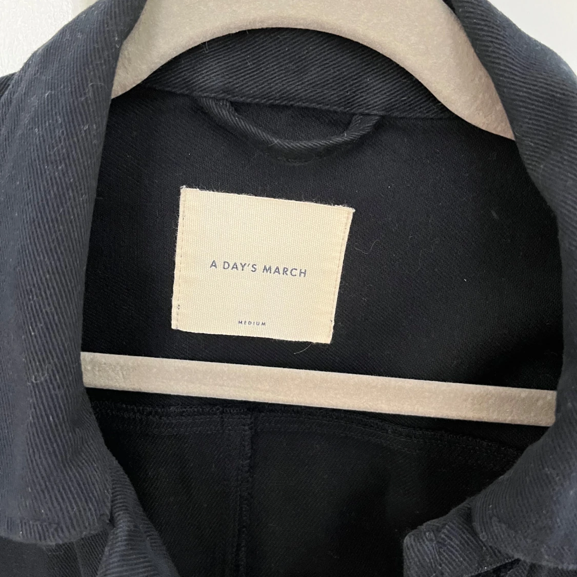 Mörkblå overshirt från A Day's March - 1