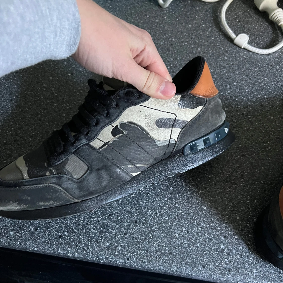 Valentino Rockrunner sneakers med camouflage - 4