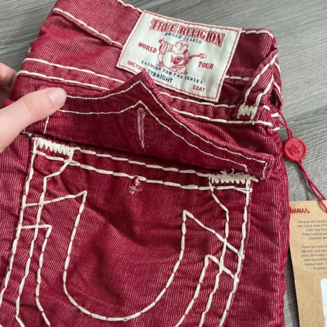 True Religion Corduroy Super T Straight  - 3
