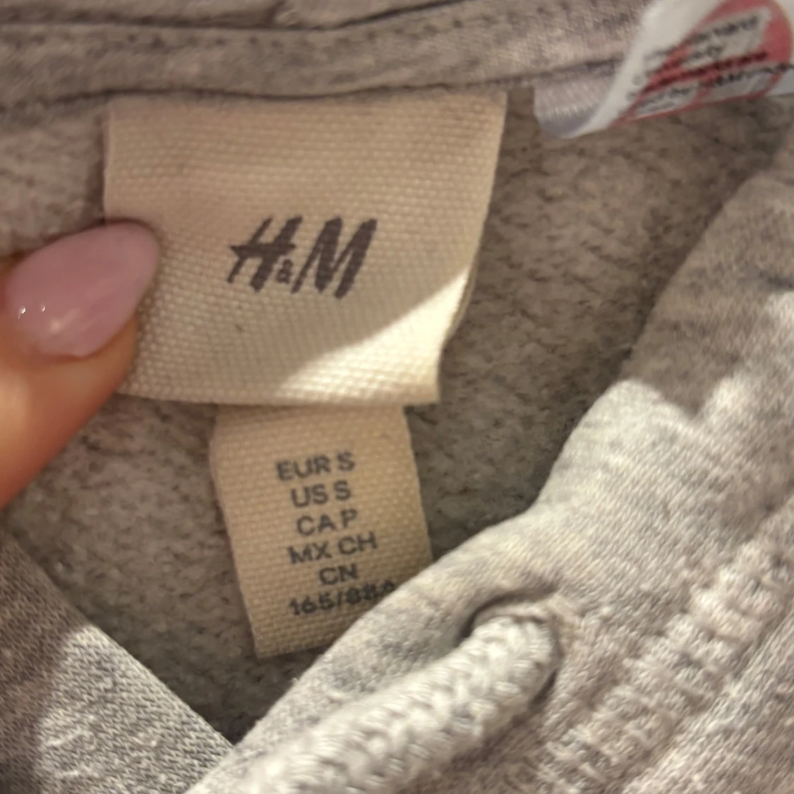 Grå Harvard hoodie från H&M - 2