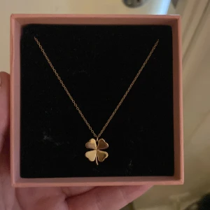 Guld halsband -  fyrklöver halsband från edblad, mycket fint skick💕