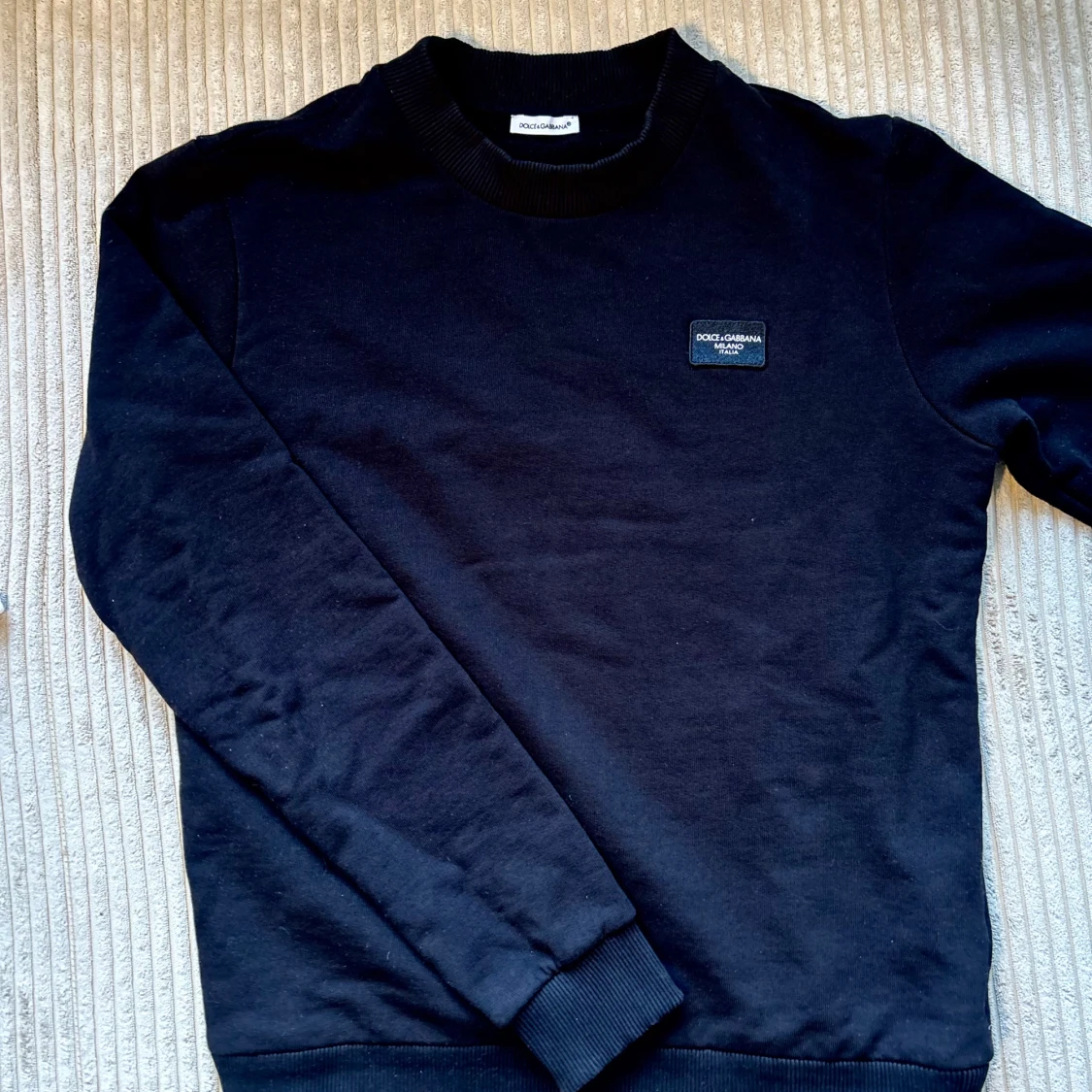 Svart sweatshirt från Dolce & Gabbana