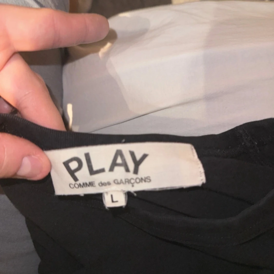 Svart t-shirt Comme des Garçons  - 1