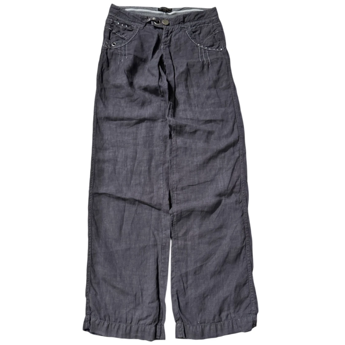 baggy low waist byxor - 3