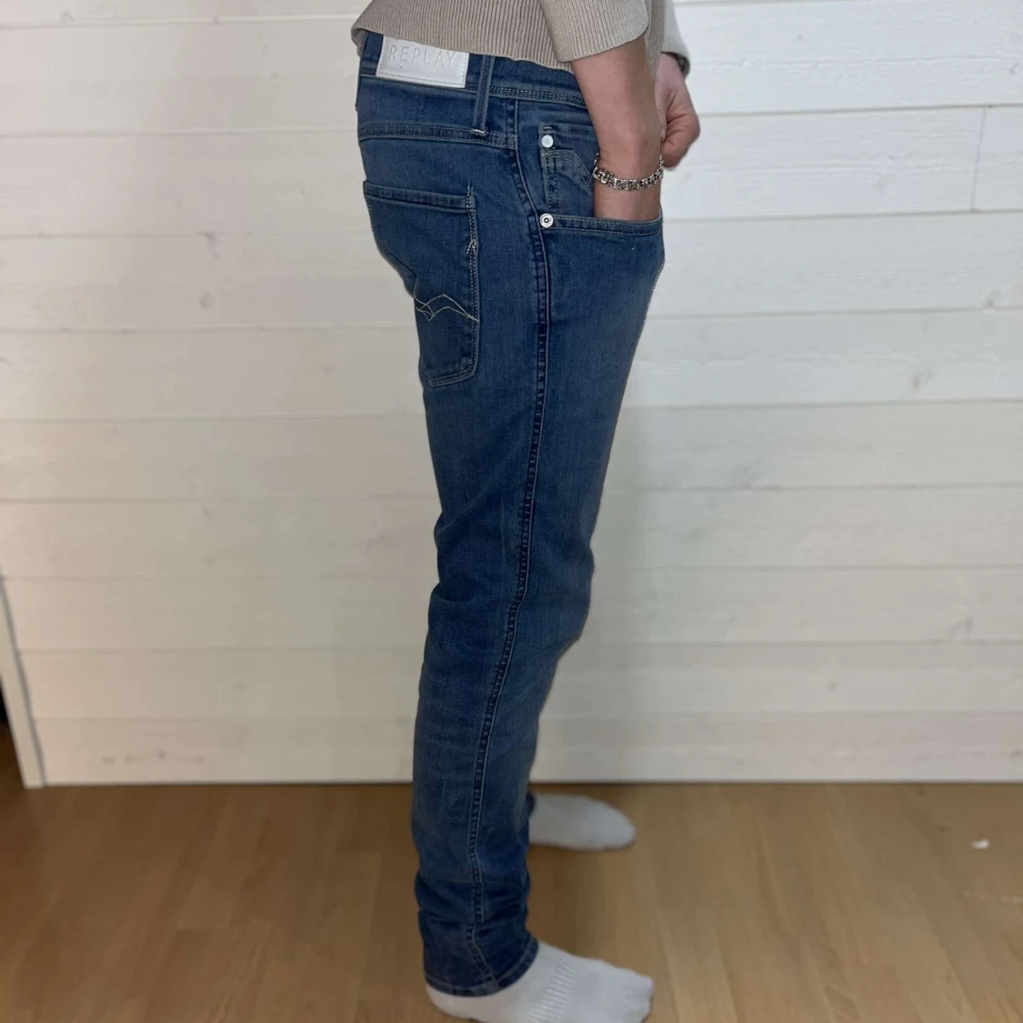 Blå jeans från Replay - 1