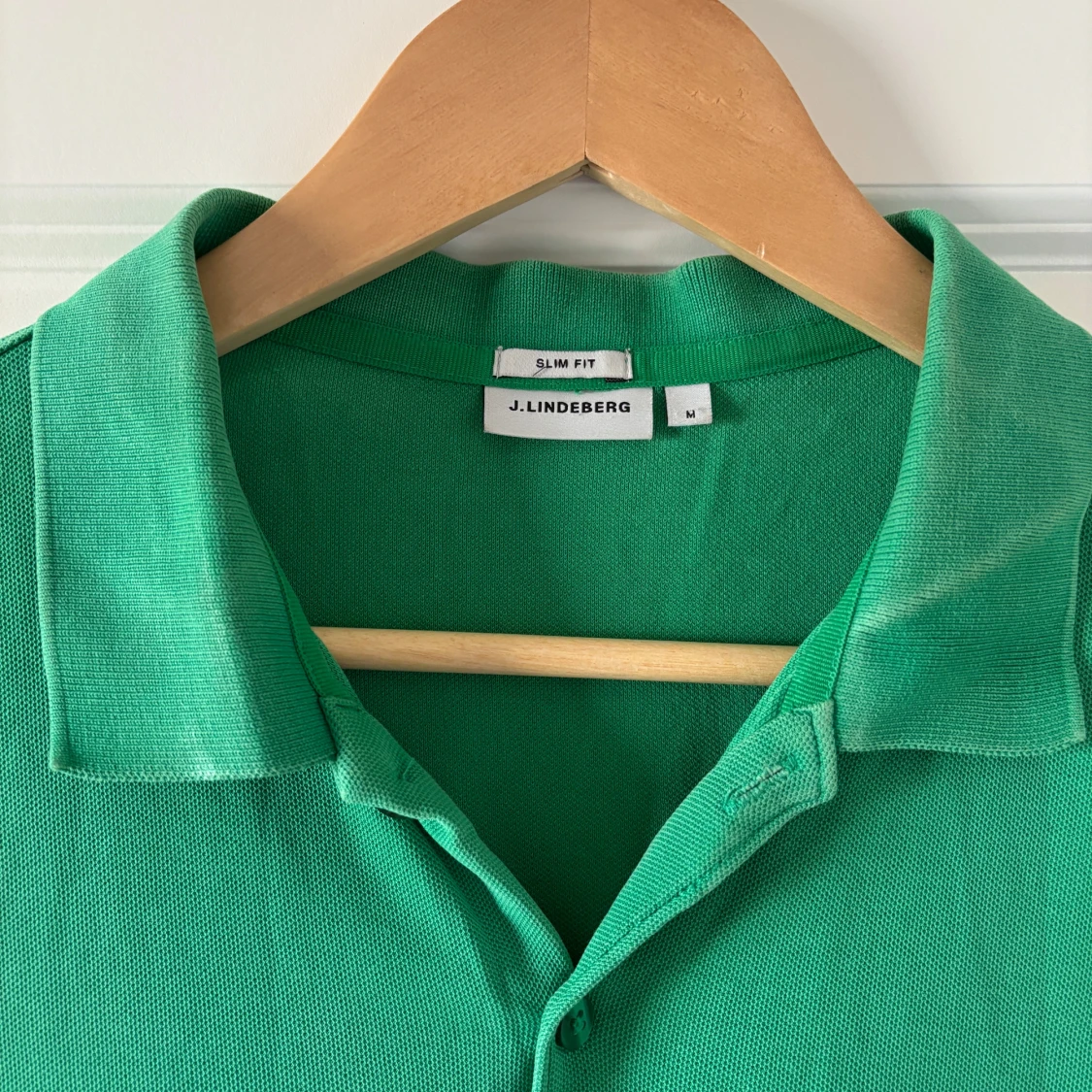 Grön pikétröja från J.Lindeberg - 1