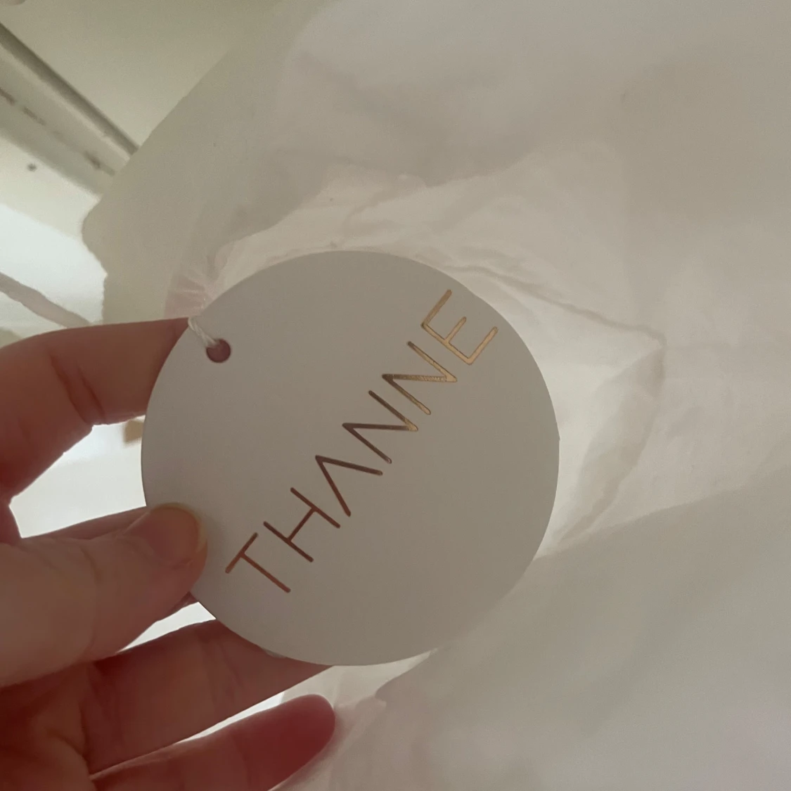 Vit klänning från Thanne - 3