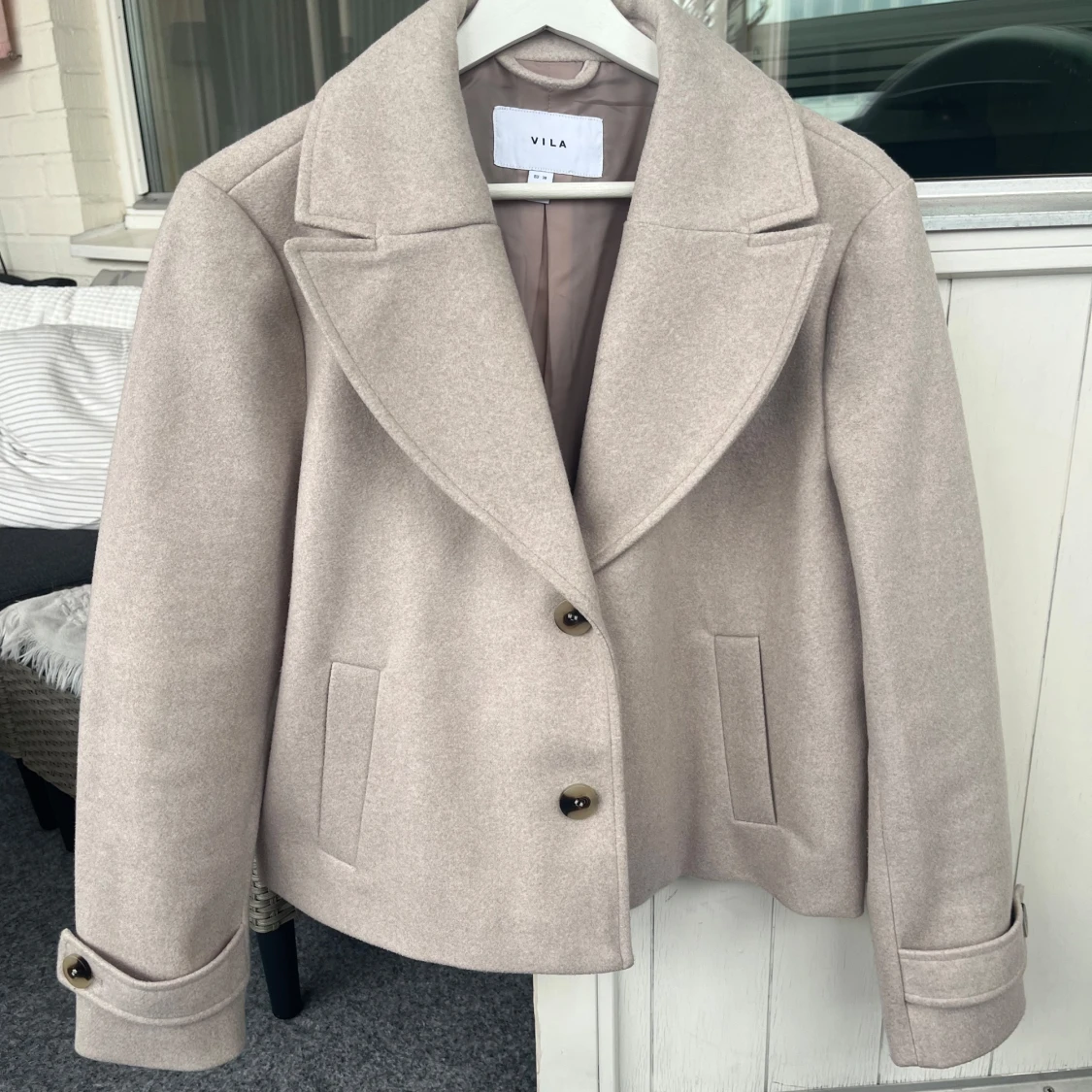 Beige kappa från Vila - 3