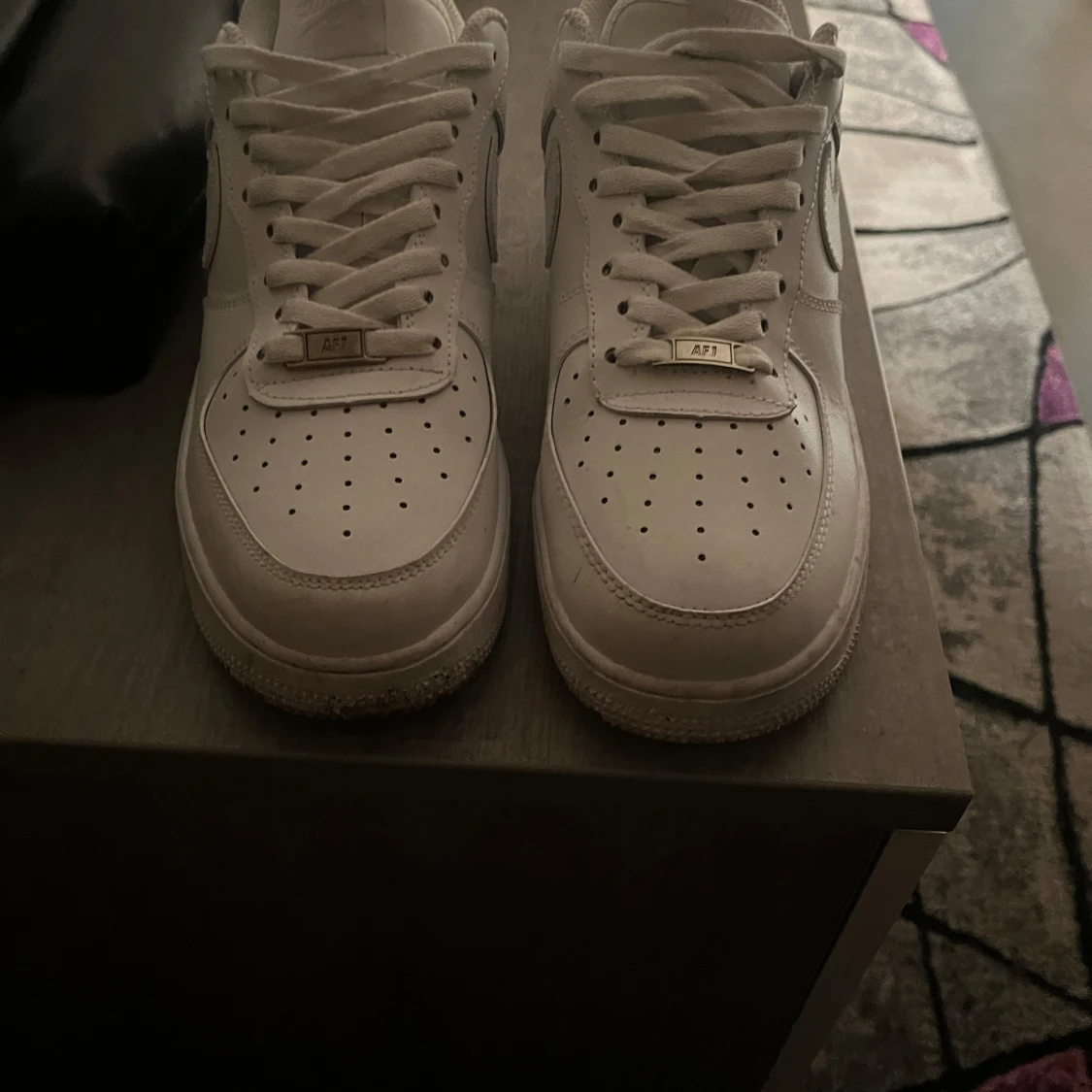 Vita Nike Air Force sneakers