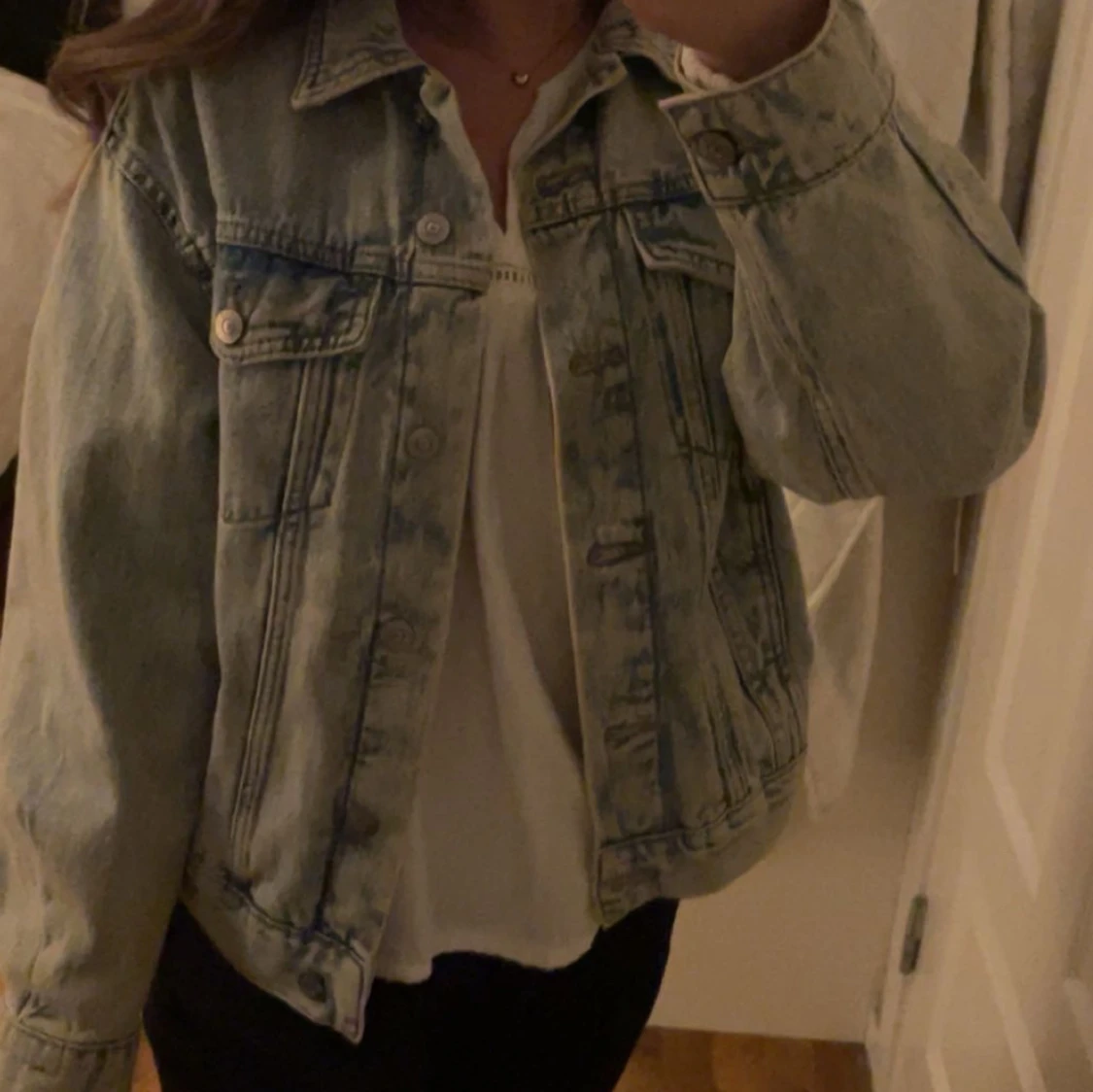 Ljusblå jeansjacka - 3