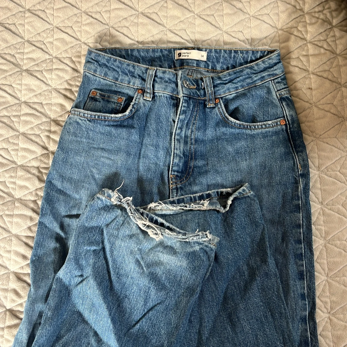 Blå jeans från Perfect Jeans - 1