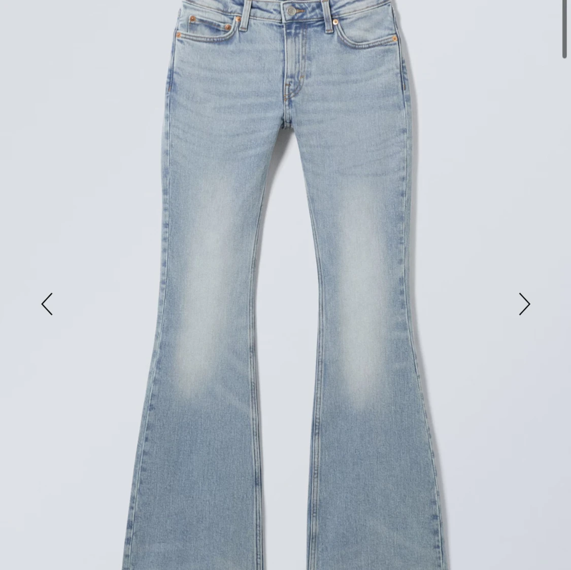 Ljusblå jeans från Weekday