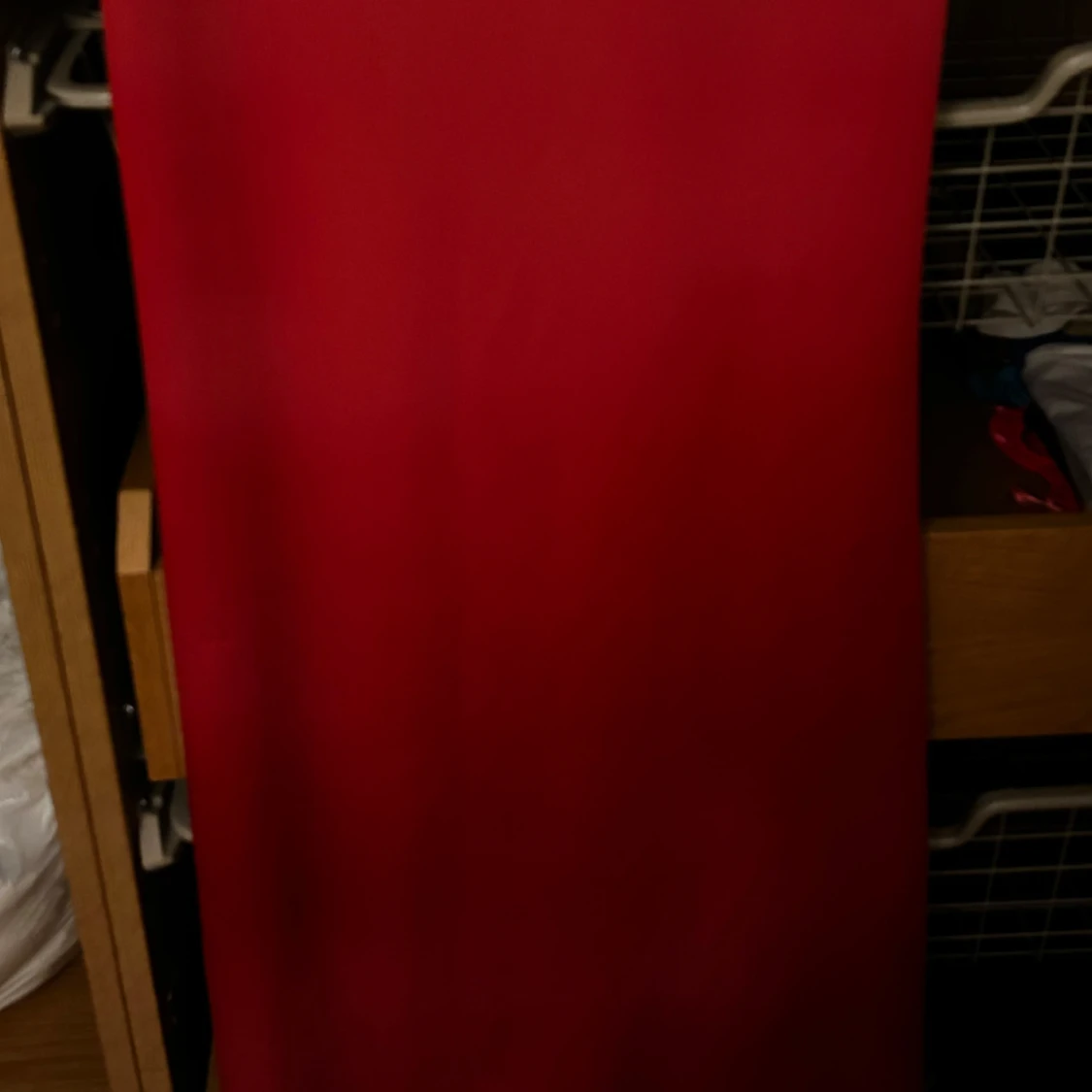 Röd långklänning från NAKD - 1