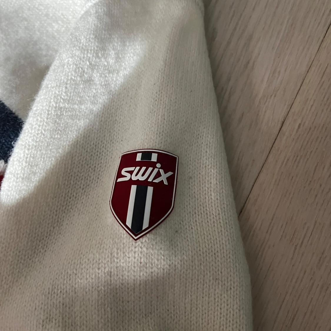 Vit skidtröja/fleece från Swix - 2