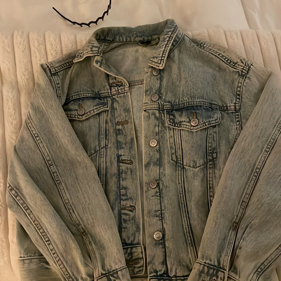 Ljusblå jeansjacka - 1