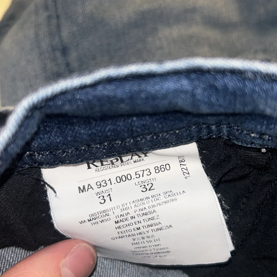 Replay jeans blåa - 2