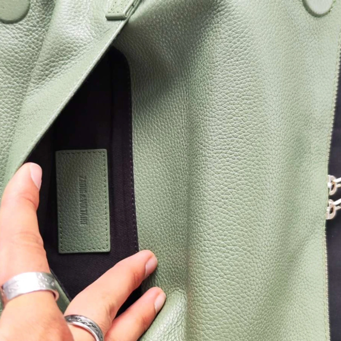 Grön axelväska från Zadig & Voltaire - 2