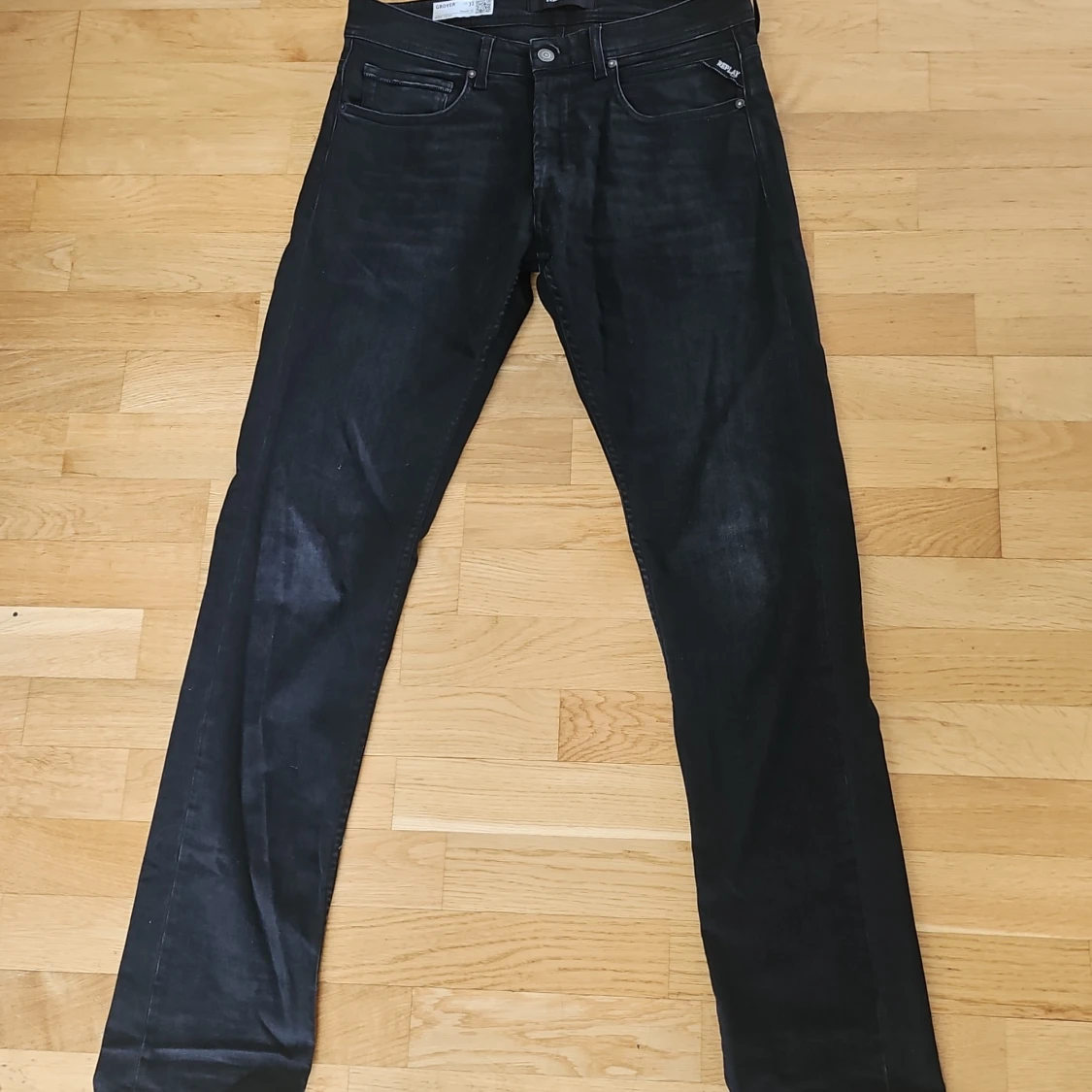 Svarta Replay Grover jeans 32/34