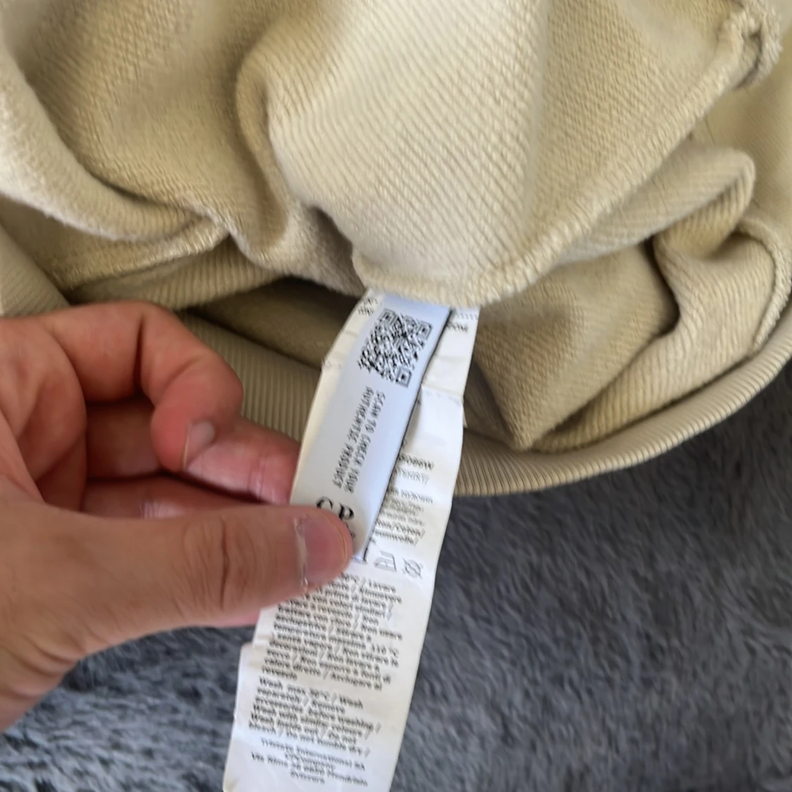 Beige hoodie från C.P. Company - 3