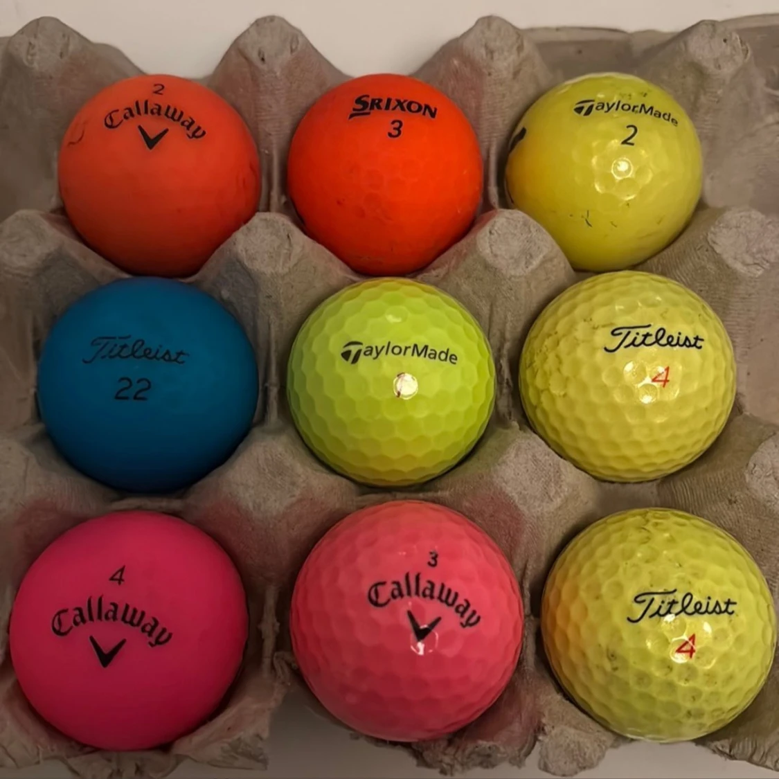 Golfbollar - 1