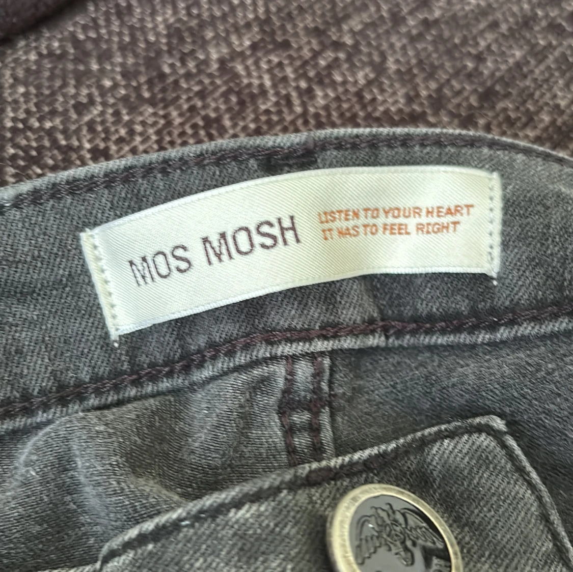 Svarta skinny jeans från Mos Mosh - 2