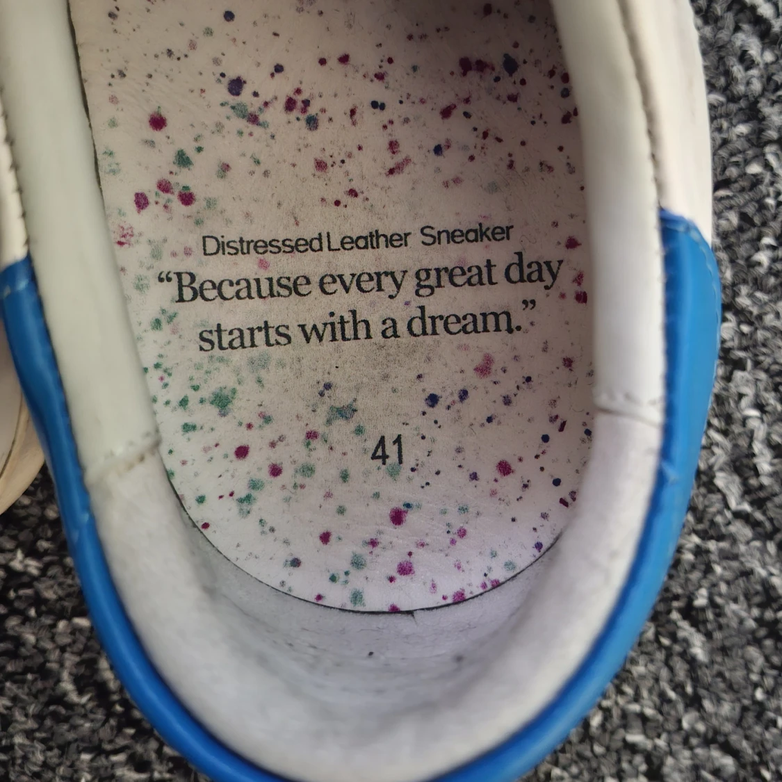 Blå och vita sneakers från The Gallerist strl 41 - 3