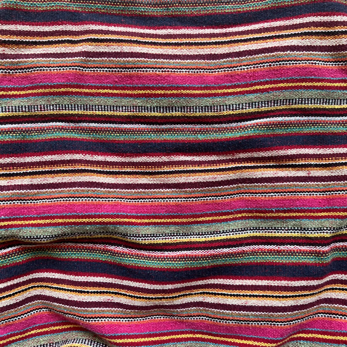 Randig tygväska från Indiska - 1