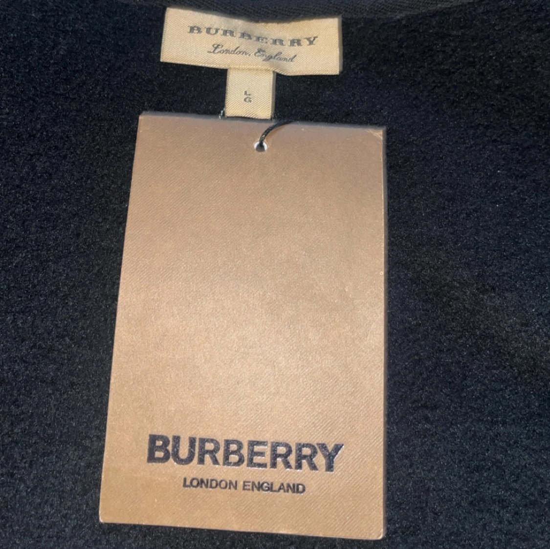 Svart hoodiejacka från Burberry - 4