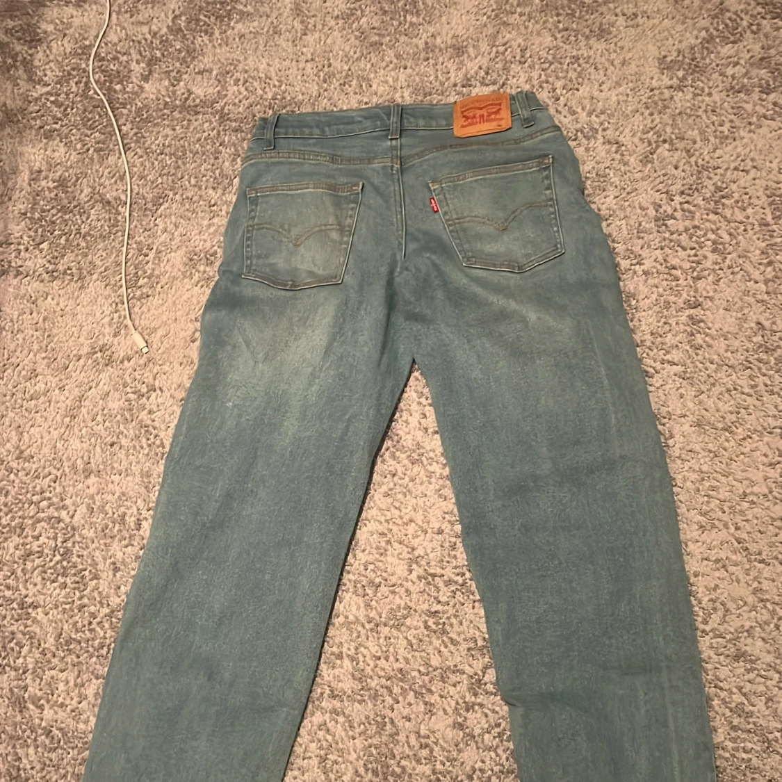 Levi's Loose Taper ljusblå jeans - 3