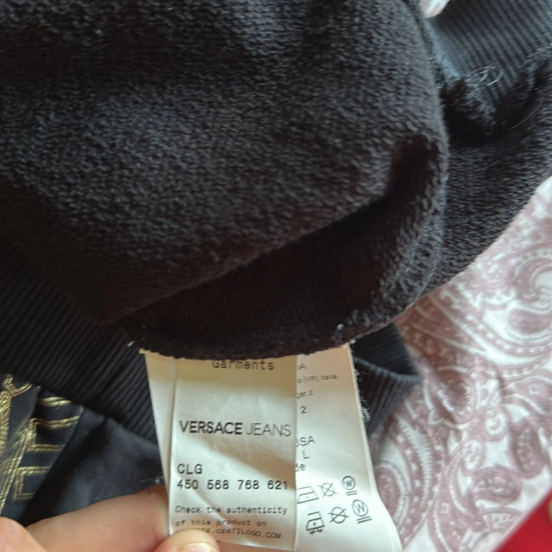 Svart Versace Jeans sweatshirt  - 3