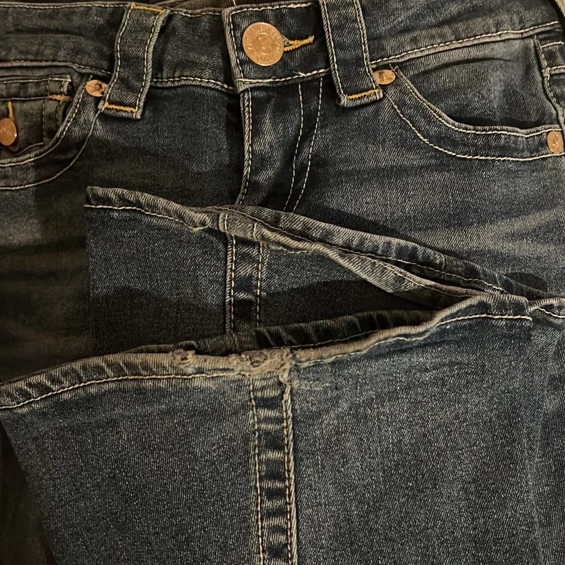 True Religion Joey Low Rise Flare Jeans - 4