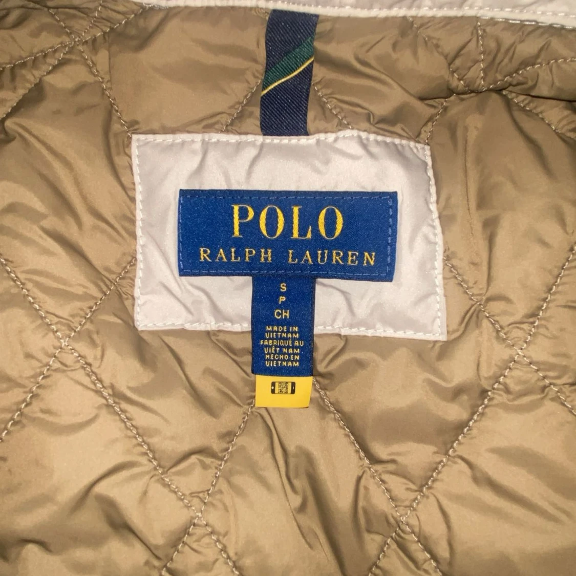 Beige quiltad jacka Polo Ralph Lauren - 3