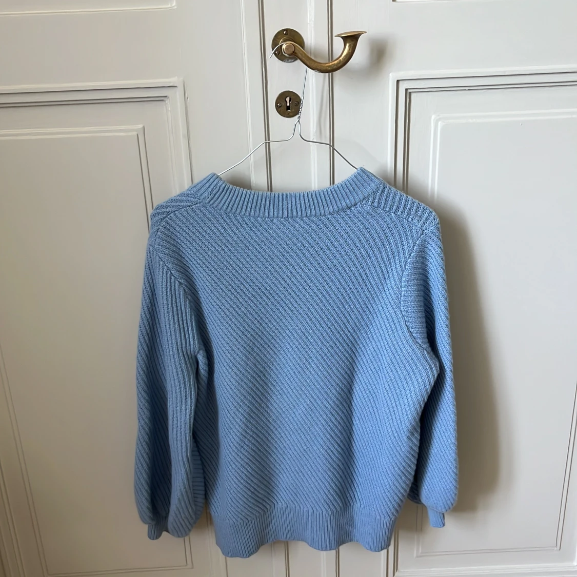 Ljusblå stickad tröja Filippa K XL - 1