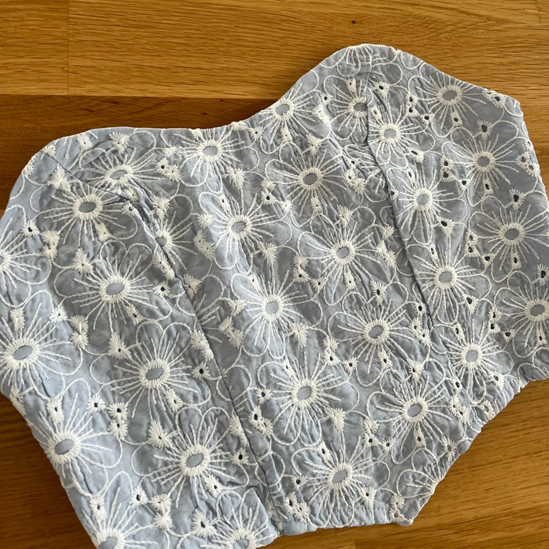 Blommig korsettopp  - 3