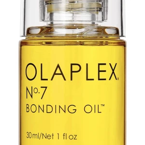 Olaplex No.7 Bonding Oil 30ml - Olaplex No.7 Bonding Oil är en gul, lätt hårolja i en genomskinlig plastflaska på 30 ml. Oljan är framtagen för att ge glans, styrka och skydd till håret. Perfekt för att minska friss och ge en silkeslen finish. Aldrig använd. Säljer då jag har två till.