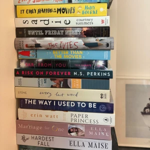 Böcker - Både engelska och svenska böcker. Vissa är helt nya, några i mycket bra skick och vissa i okej skick 