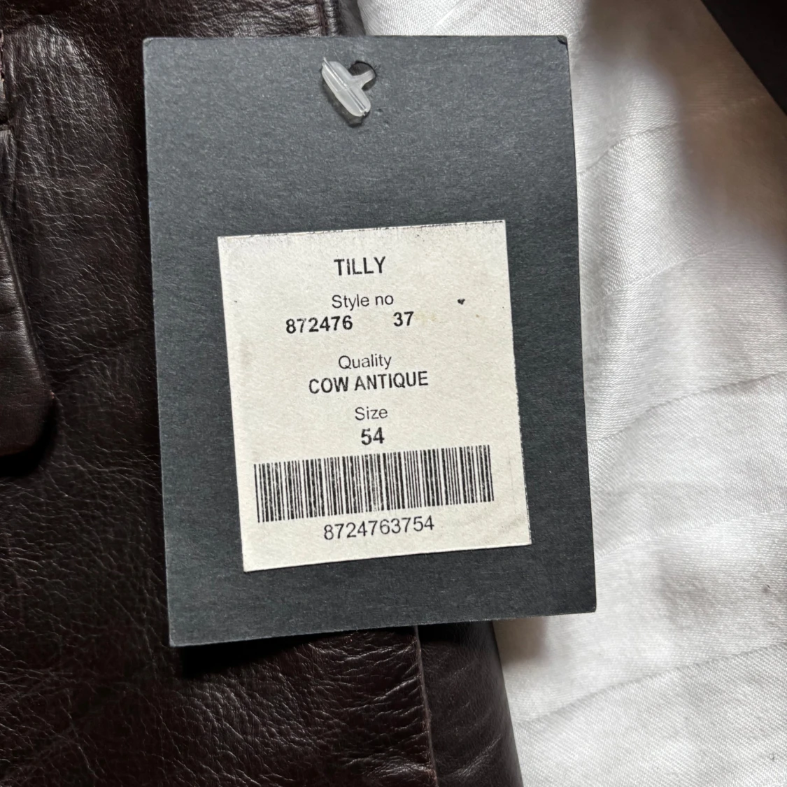 Svart skinnjacka från GATTO - 1