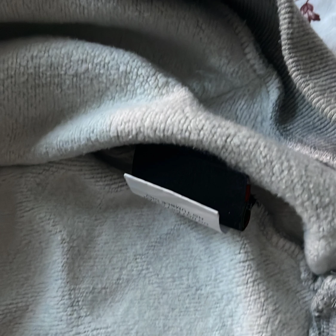 Grå hoodie från Denim Tears med blommor - 4