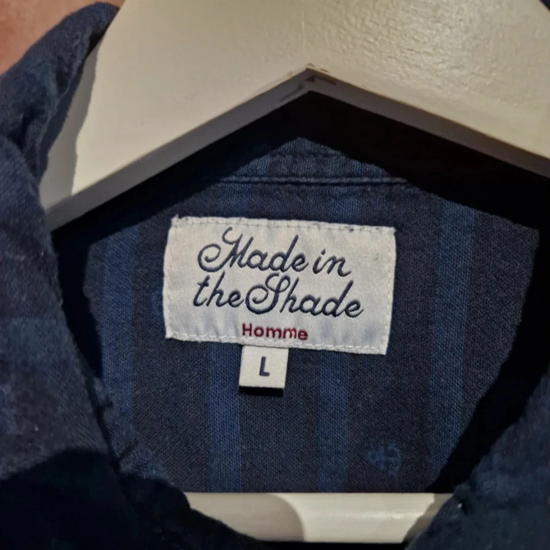 Blå randig skjorta Made in the Shade - 1