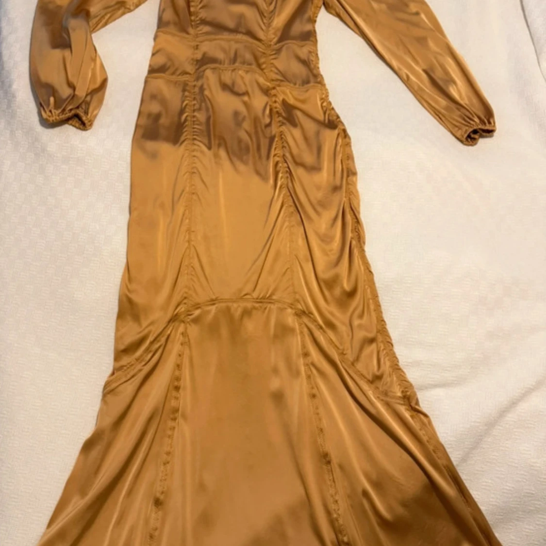 Guldig långklänning BY MALENE BIRGER - 2