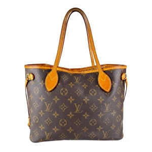 Louis Vuitton Neverfull PM Monogram Handbag (Brown) (Vintage) - Säljer en klassisk Louis Vuitton Neverfull axelväska i brunt monogrammönster med ljusbruna skinnhandtag och detaljer. 14 dagars returrätt och äkthetsgaranti! Skriv om du har frågor.