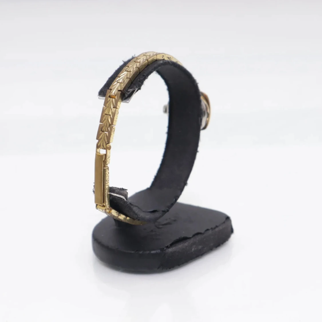 Guldfärgad vintageklocka  - 2