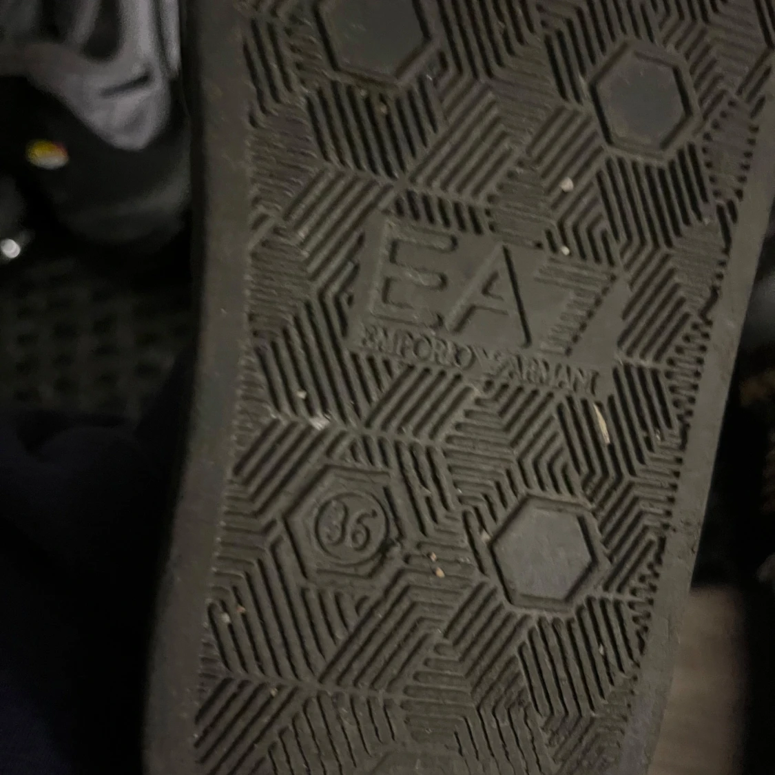 Svarta badsandaler från Emporio Armani EA7 - 1