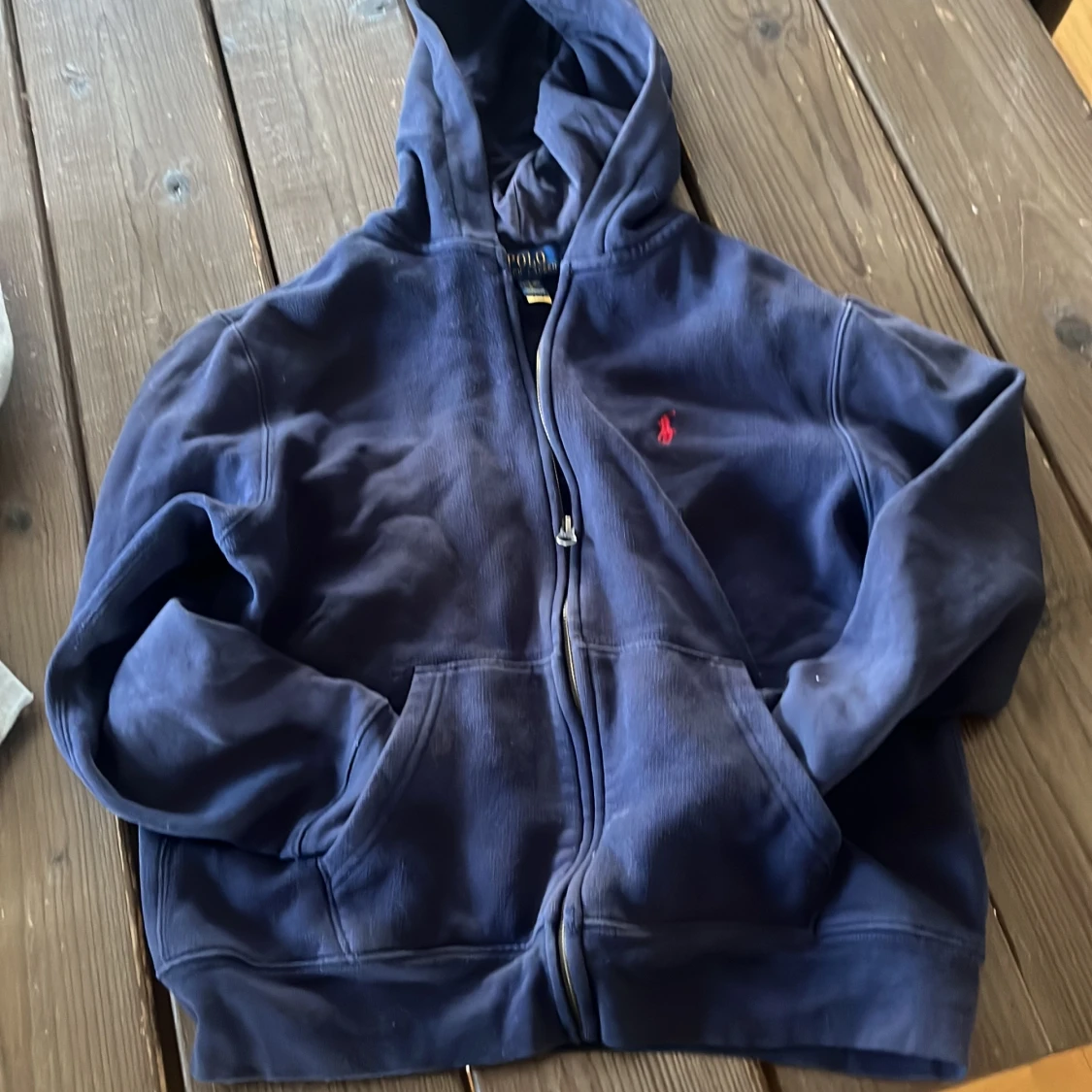 Mörkblå hoodie från Polo Ralph Lauren
