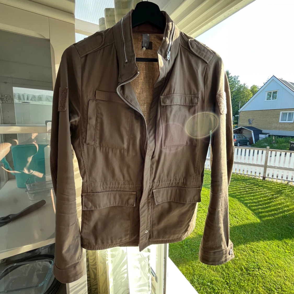 Brun vindjacka från G-Star RAW