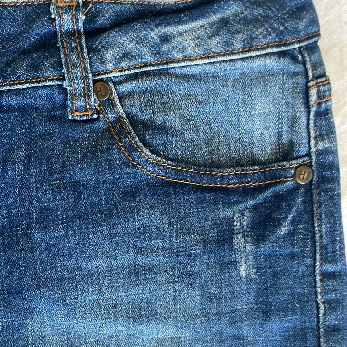 Blå jeansshorts från Hidee - 3