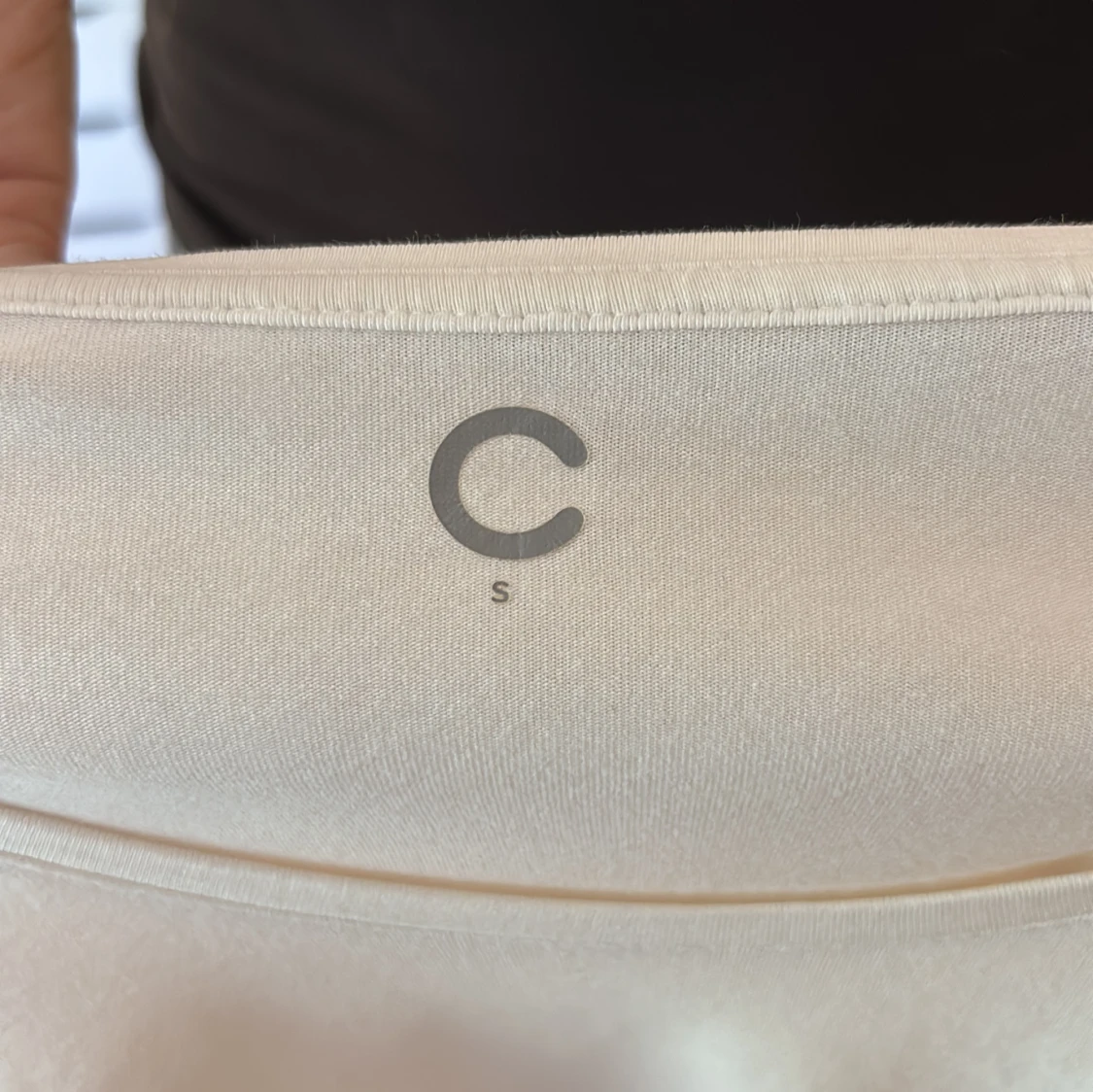 Vit långärmad tröja från Cubus - 2