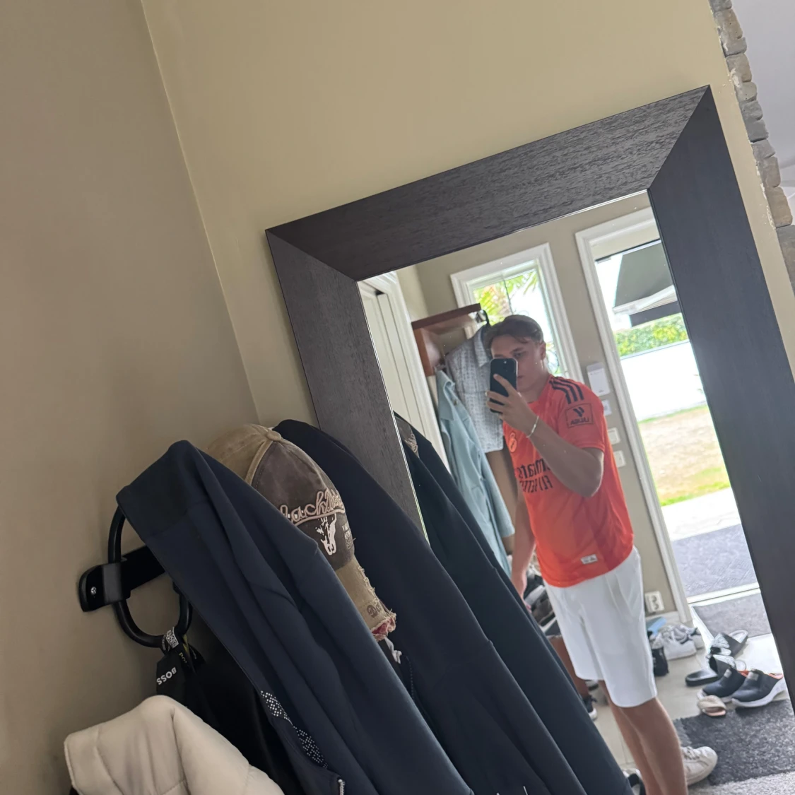 Real Madrid Bellingham orange tröja - 4