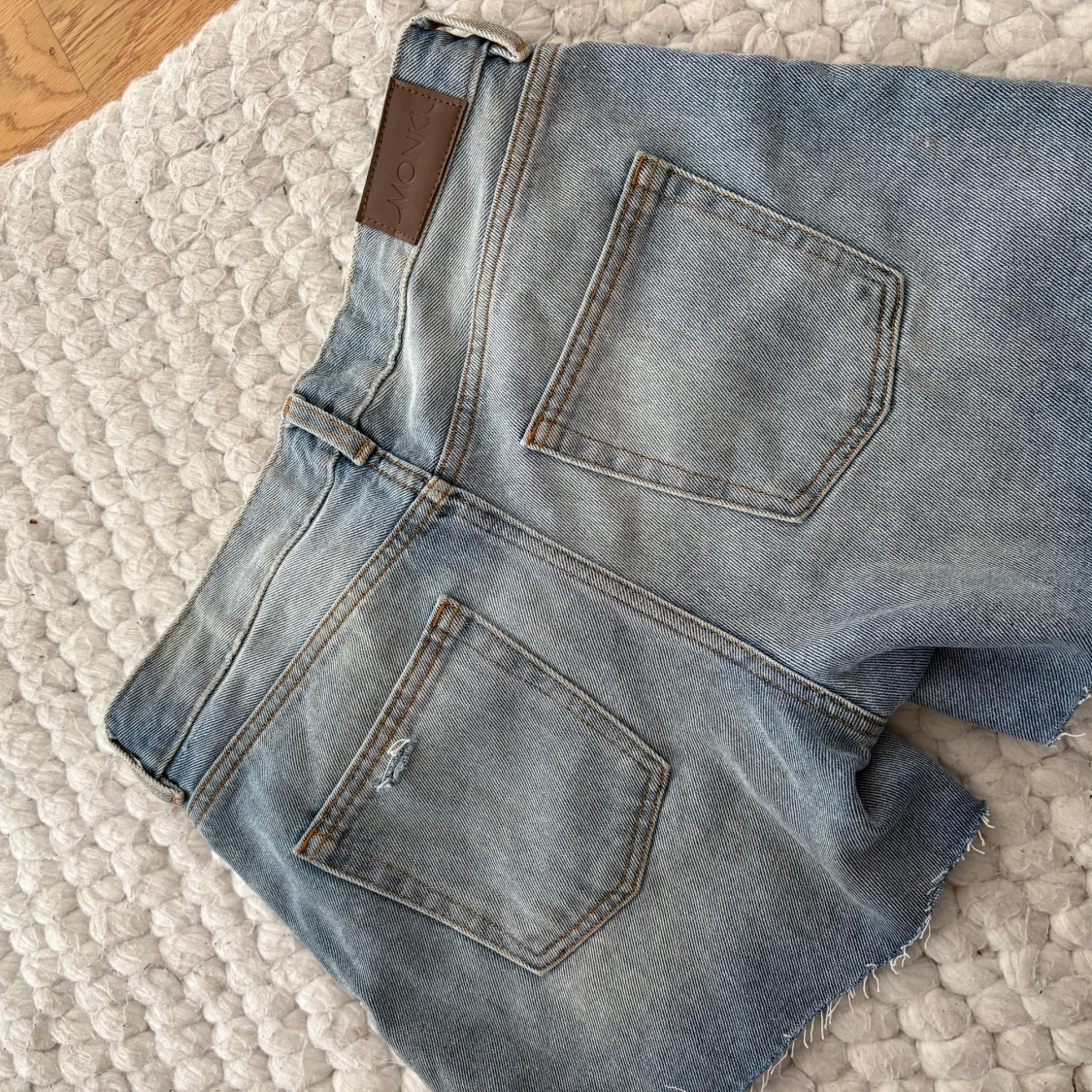 MONKI jeansshorts - 1